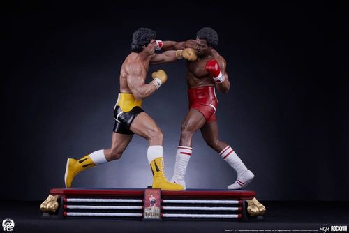 Rocky III Diorama 1/4 Statuette Rocky Balboa & Apollo Creed 48 cm - Imagen 3