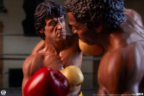 Rocky III Diorama 1/4 Statuette Rocky Balboa & Apollo Creed 48 cm - Imagen 14