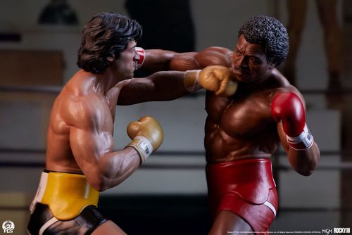 Rocky III Diorama 1/4 Statuette Rocky Balboa & Apollo Creed 48 cm - Imagen 13