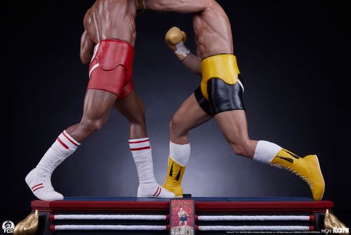 Rocky III Diorama 1/4 Statuette Rocky Balboa & Apollo Creed 48 cm - Imagen 12