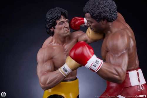 Rocky III Diorama 1/4 Statuette Rocky Balboa & Apollo Creed 48 cm - Imagen 7