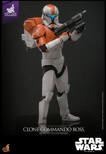 Star Wars Celebration Figura 1/6 Clone Commando Boss Exclusive