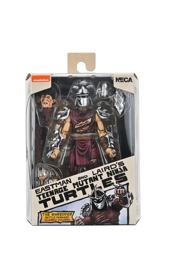 Teenage Mutant Ninja Turtles Figura Battle Damaged Shredder 18 cm - Imagen 4