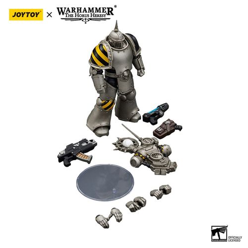 Warhammer The Horus Heresy Figura 1/18 lron Warriors MKlIl Tactical Legionary with Nuncio-vox 12 cm - Imagen 2