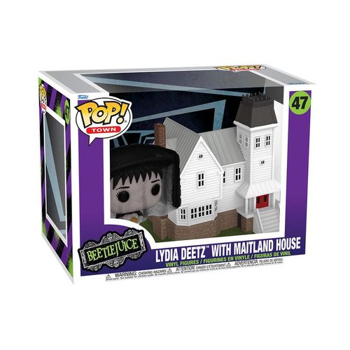Funko Pop! Beetlejuice Lydia Deetz with Maitland House - Imagen 2
