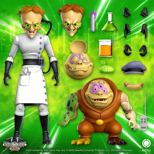 Los motorratones de Marte Figura Karbunkle & Fred The Mutant 23 cm - Imagen 2