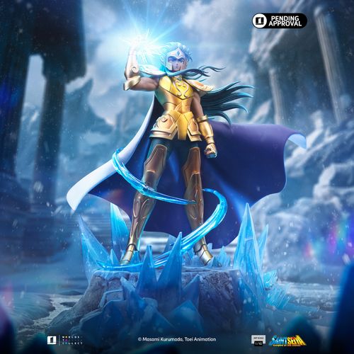 Saint Seiya Estatua 1/10 Art Scale Aquarius Camus 28 cm
