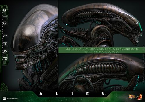 Alien 1979 Figura Movie Masterpiece 1/6 Alien Big Chap - Imagen 8