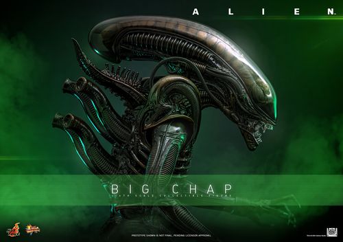 Alien 1979 Figura Movie Masterpiece 1/6 Alien Big Chap - Imagen 14