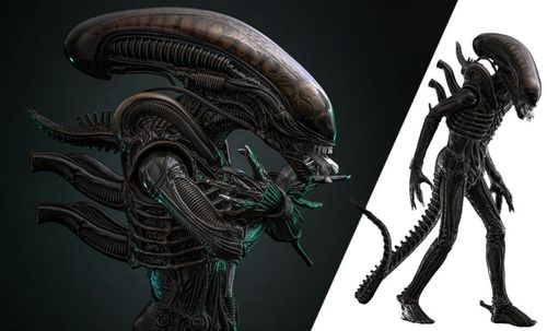 Alien 1979 Figura Movie Masterpiece 1/6 Alien Big Chap - Imagen 13