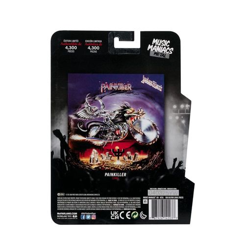 Ozzy Osbourne Figur Judas Priest Actionfigur Rob Halford – 15 Cm Große Music Maniacs Figur Mit Gelenken & Zubehör Rob Halford Figur