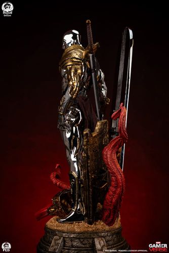 Marvel Gamerverse Estatua 1/3 Silver Surfer Deluxe Edition 77 cm - Imagen 5