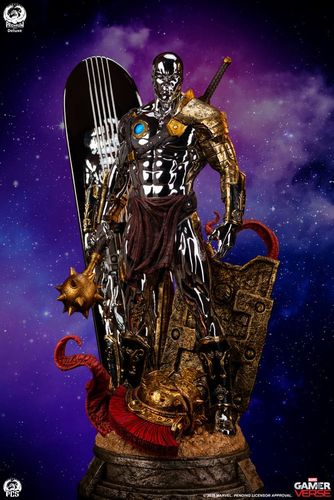 Marvel Gamerverse Estatua 1/3 Silver Surfer Deluxe Edition 77 cm - Imagen 2