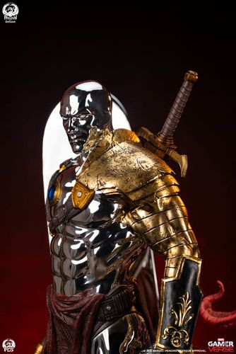 Marvel Gamerverse Estatua 1/3 Silver Surfer Deluxe Edition 77 cm - Imagen 13