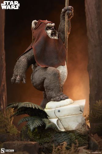 Star Wars: Episodio VI - El retorno del Jedi Estatua Premium Format Wicket 46 cm - Imagen 8