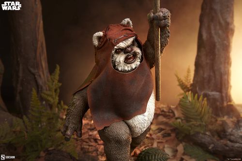 Star Wars: Episodio VI - El retorno del Jedi Estatua Premium Format Wicket 46 cm - Imagen 7