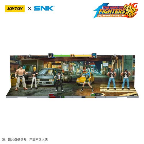 The King Of Fighters '98 Diorama Stage Base Japan Street - Imagen 4