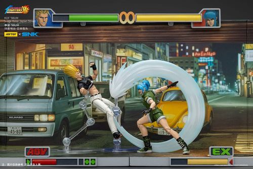 The King Of Fighters '98 Diorama Stage Base Japan Street - Imagen 5