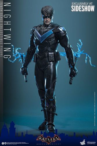 Batman Arkham Knight Figura Videogame Masterpiece 1/6 Nightwing 30 cm - Imagen 8