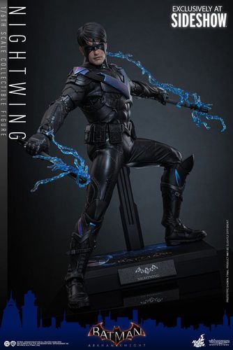 Batman Arkham Knight Figura Videogame Masterpiece 1/6 Nightwing 30 cm - Imagen 6