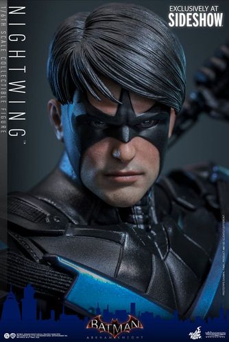 Batman Arkham Knight Figura Videogame Masterpiece 1/6 Nightwing 30 cm - Imagen 5