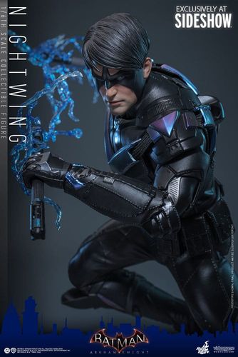 Batman Arkham Knight Figura Videogame Masterpiece 1/6 Nightwing 30 cm - Imagen 4