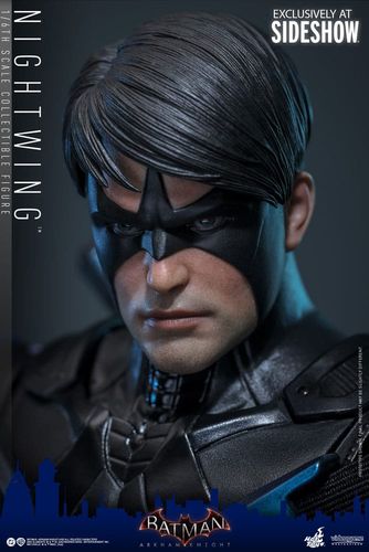 Batman Arkham Knight Figura Videogame Masterpiece 1/6 Nightwing 30 cm - Imagen 13