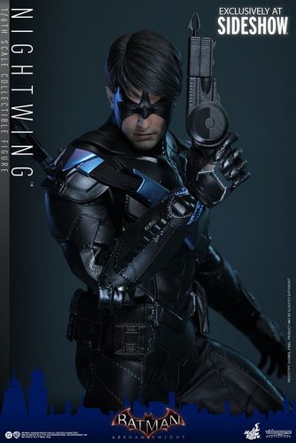 Batman Arkham Knight Figura Videogame Masterpiece 1/6 Nightwing 30 cm - Imagen 16