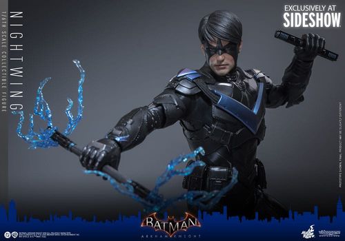 Batman Arkham Knight Figura Videogame Masterpiece 1/6 Nightwing 30 cm - Imagen 19