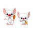 Animaniacs Pack de 2 POP! Television Vinyl Figuras Pinky & The Brain 9 cm