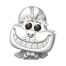 Disney POP! Vinyl Figura Sketched- Cheshire Cat 9 cm