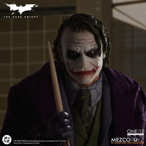 El caballero oscuro Figura 1/12 Joker 17 cm - Imagen 9