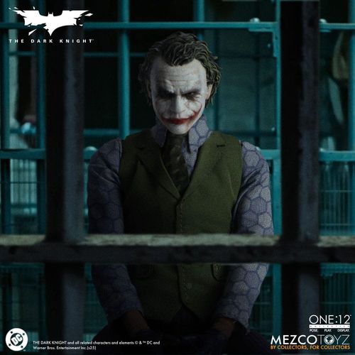 El caballero oscuro Figura 1/12 Joker 17 cm - Imagen 8