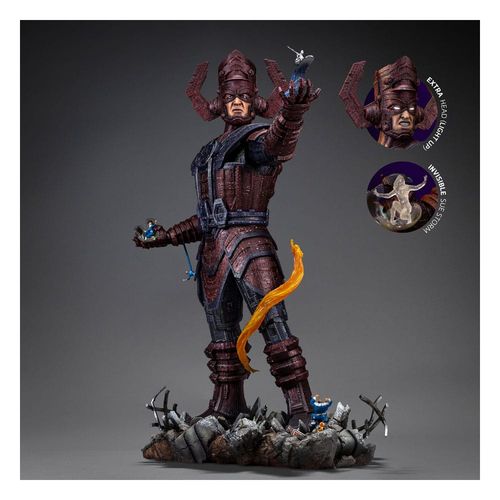 Fantastic Four Estatua 1/20 Demi Art Scale Statue Galactus Battle Diorama Deluxe 80 cm - Imagen 2