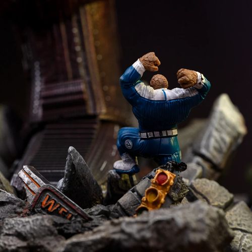 Fantastic Four Estatua 1/20 Demi Art Scale Statue Galactus Battle Diorama Deluxe 80 cm - Imagen 9