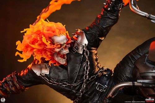 Marvel Gamerverse Estatua 1/3 Ghost Rider 91 cm - Imagen 2