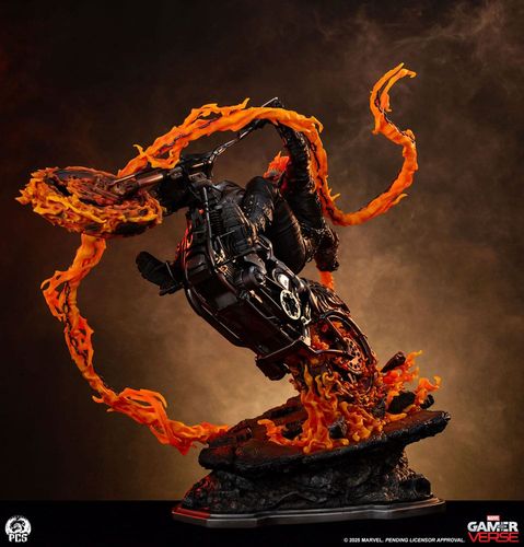 Marvel Gamerverse Estatua 1/3 Ghost Rider 91 cm - Imagen 11