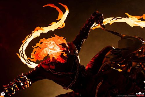 Marvel Gamerverse Estatua 1/3 Ghost Rider 91 cm - Imagen 8