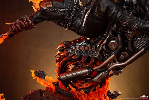 Marvel Gamerverse Estatua 1/3 Ghost Rider 91 cm - Imagen 7