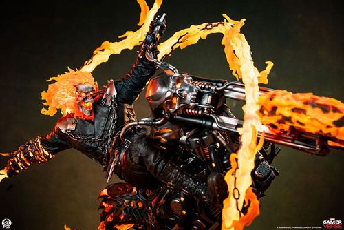 Marvel Gamerverse Estatua 1/3 Ghost Rider 91 cm - Imagen 6