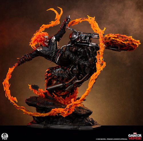 Marvel Gamerverse Estatua 1/3 Ghost Rider 91 cm - Imagen 5