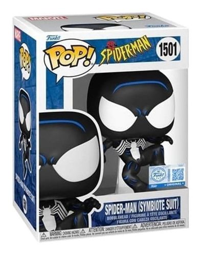 Funko Pop! Spider-Man Black Suit Spidey - Imagen 2