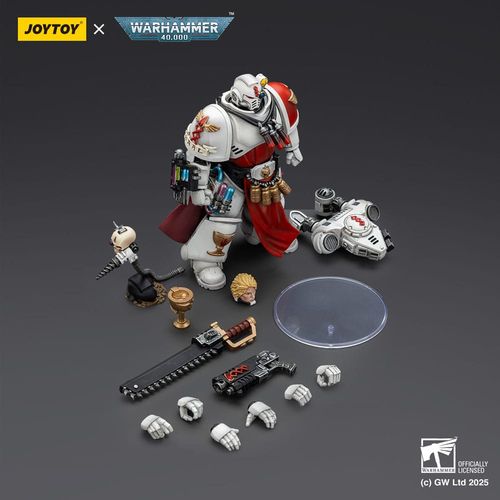 Warhammer 40,000: Combat Patrol Blood Angels Figura Sanguinary Priest with Heavy bolt pistol chainsword and narthecium 20 cm - Imagen 2