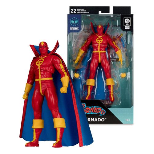 DC Direct McFarlane Toys Digital Figura Red Tornado (Bronze Age) 18 cm