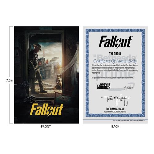 Fallout Figura Movie Maniacs The Ghoul (Season 2) 17 cm - Imagen 7