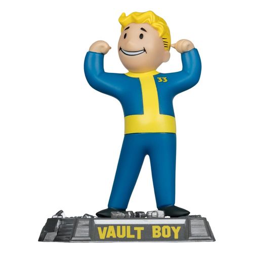 Fallout Figura Movie Maniacs Vault Boy Version 1 14 cm - Imagen 2