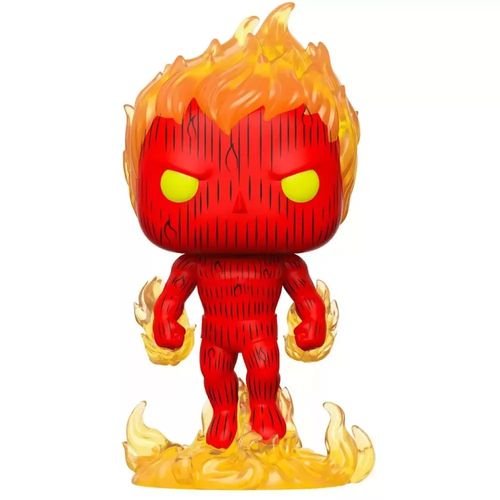 Funko Pop! Marvel Los Cuatro Fantásticos Antorcha Humana