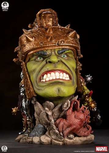 Marvel Busto Fine Art Planet Hulk Deluxe Edition 56 cm