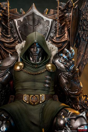 Marvel Rivals Gamerverse Estatua 1/3 Dr. Doom 69 cm - Imagen 12