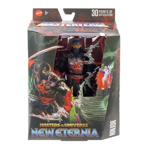 Masters of the Universe New Eternia Figura Ninjor 18 cm - Imagen 8